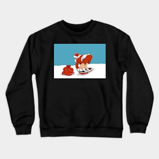 Oops Santa is Gibraltarian Crewneck Sweatshirt